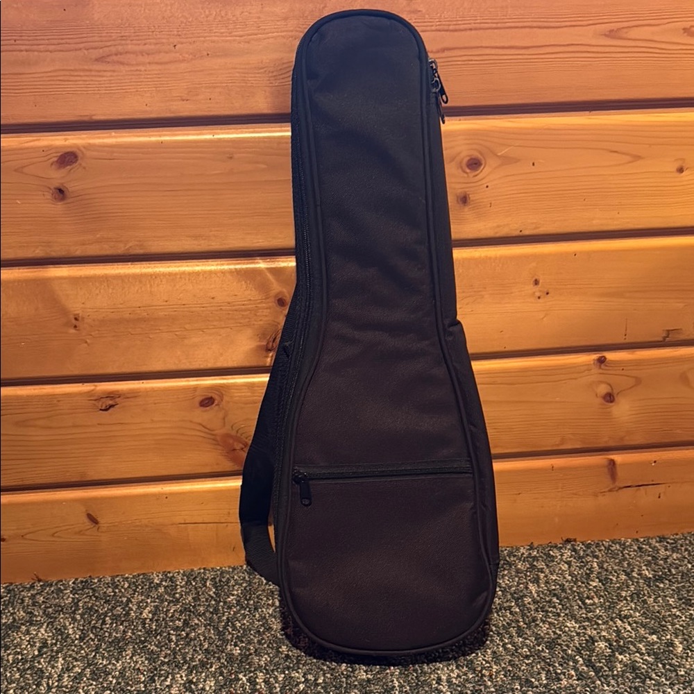 Black Padded Instrument Bag with Handle and Zipper